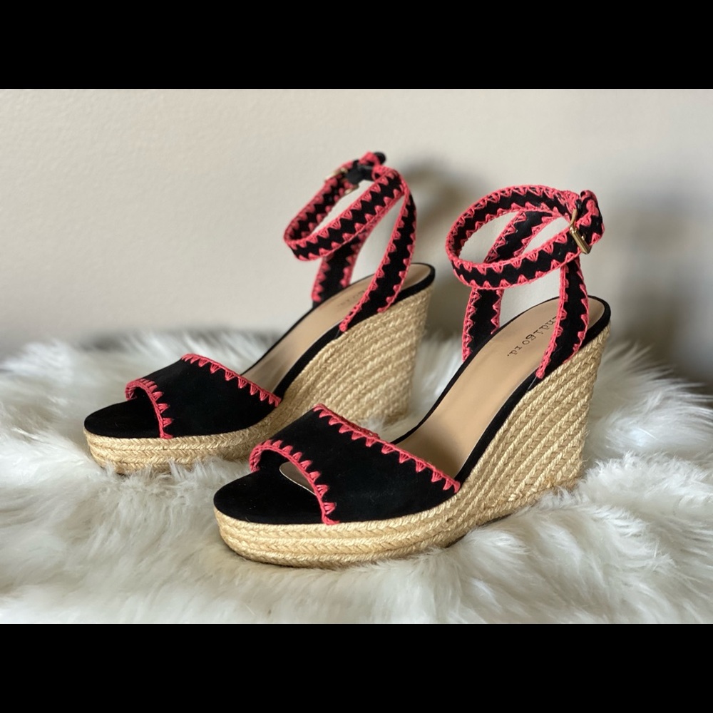 NWOB Indigo Rd. Espadrille Wedge Sandals